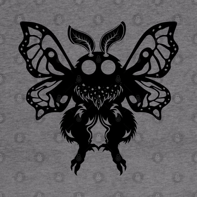 Mothman Art by Tesszero